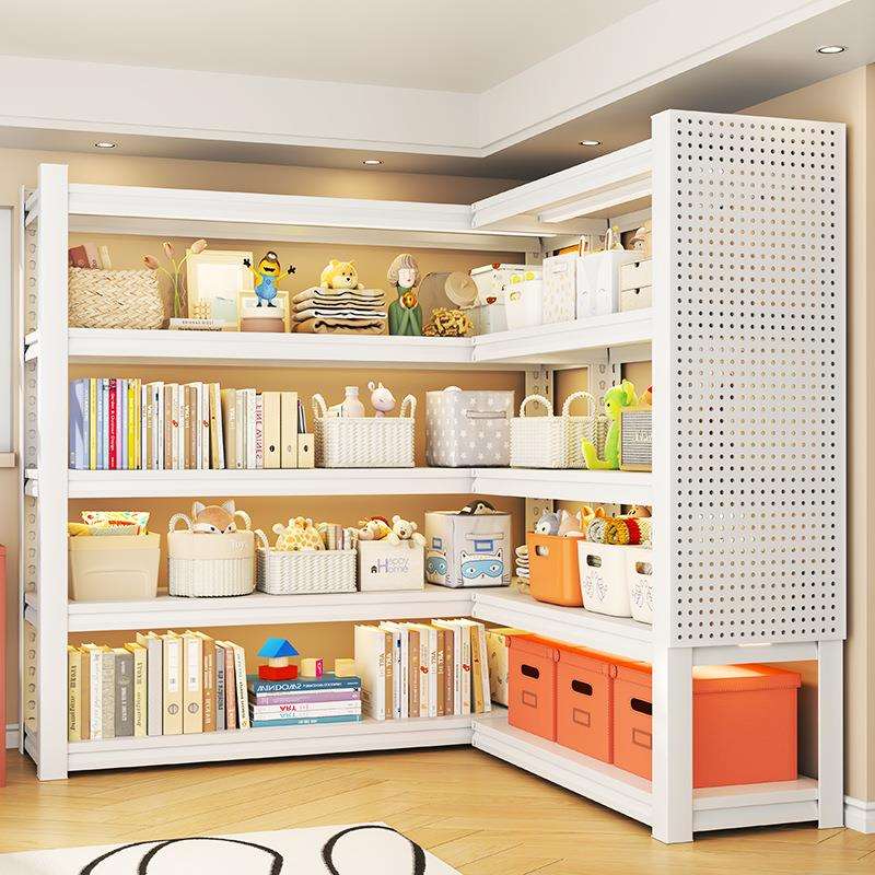 转角L型置物架拐角货架多层阳台杂物架直角展示架仓库储藏间架子