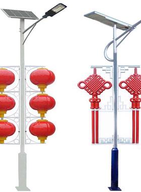 1.6米福字led发光中国结工程亮化道路景观灯1.2米2米太阳能路灯