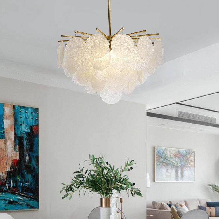 风铃灯后现代法式轻奢别墅客厅餐厅时尚晶云雾儿童房吊灯创意灯具,鲜花速递/花卉仿真/绿植园艺,割草机/草坪机,淘宝优惠券,粉丝福利购,淘宝优惠卷