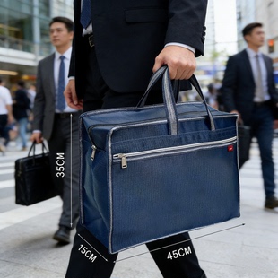 康纳斯a3特大号文件袋大容量收纳袋帆布手提袋8k画画袋拉链袋防水