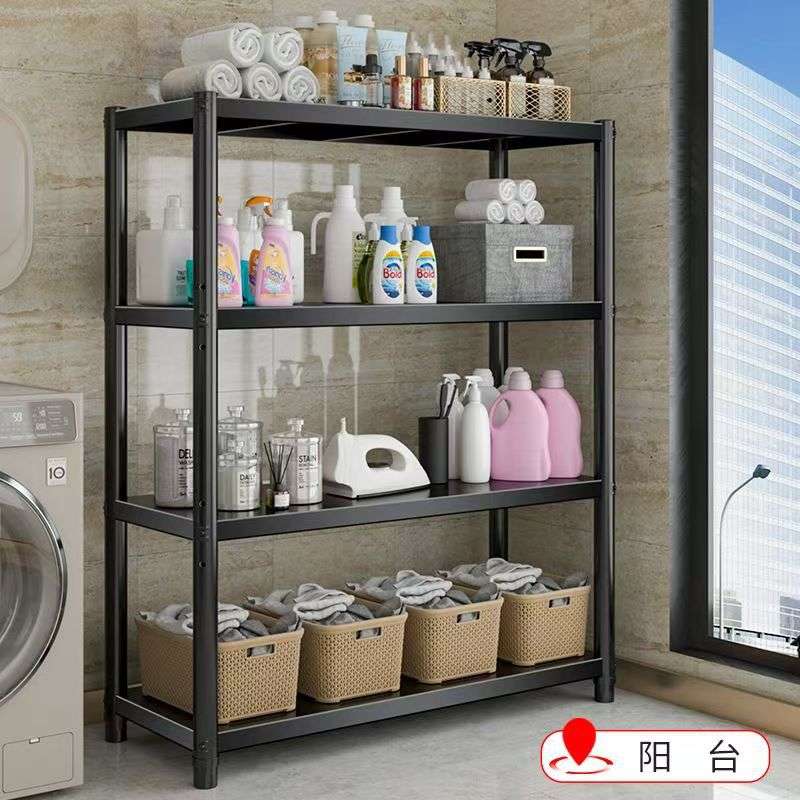厨房置物架落地多层家用收纳架锅架多功能烤箱微波炉储物架子货架