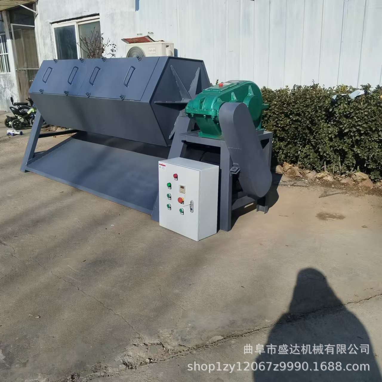 烟台六角钻孔式滚筒抛光机 雨花石去棱角机 镀锌件清理翻新机