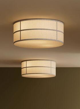 丹麦Audo丨HASHIRA卧室吸顶灯设计师款简约圆形法式中古书房灯具