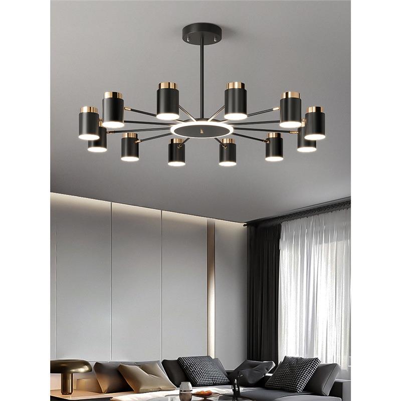 现代简约风格灯具家用奢华大气大厅大灯主灯意式轻奢高端客厅吊灯