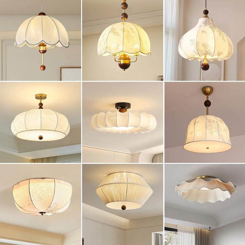 法式中古风布艺卧室灯美式复古餐厅吊灯vintage南洋温馨主卧灯具,农机/农具/农膜,播种栽苗器/地膜机,淘宝优惠券,粉丝福利购,淘宝优惠卷