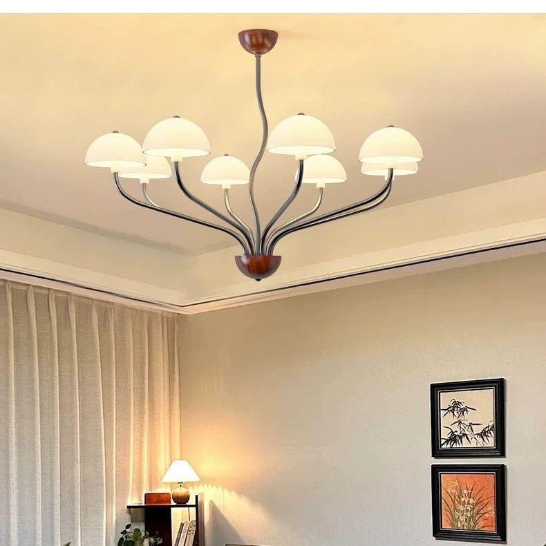 美式复古现代简约创意高端别墅挑空客厅餐厅玻璃吊灯卧室书房吊灯