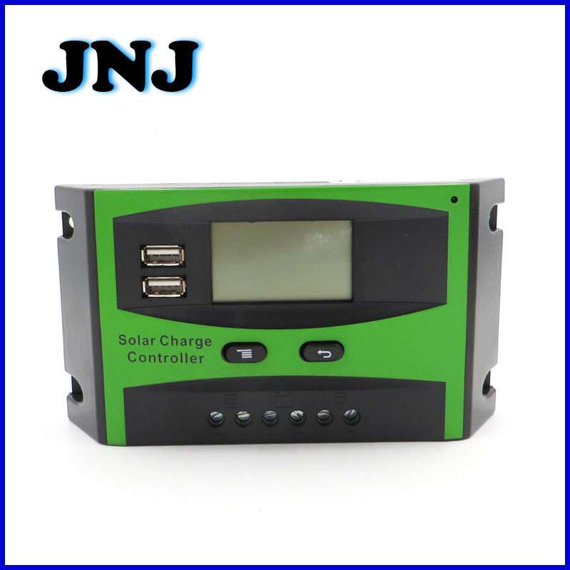 新LD2410/2530太阳能控制器10A~80A光伏路灯12V/24V智能自动识别