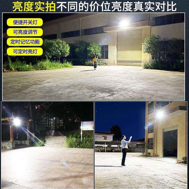 太阳能户外灯庭院灯家用照明投光灯室内防水人体感应强光光伏路灯