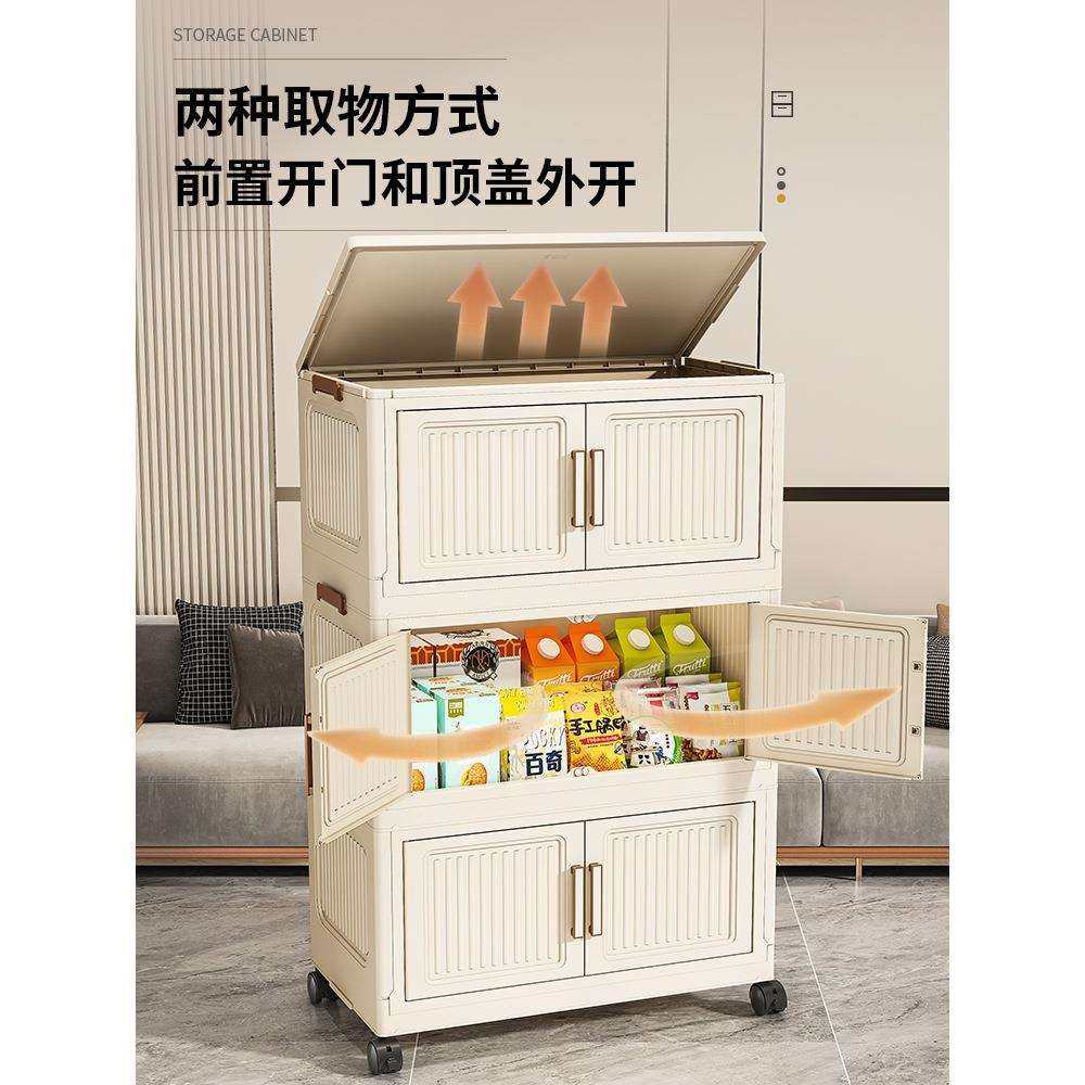 免安装收纳柜置物柜子宝宝衣柜家用卧室儿童衣服储物柜多层玩具柜