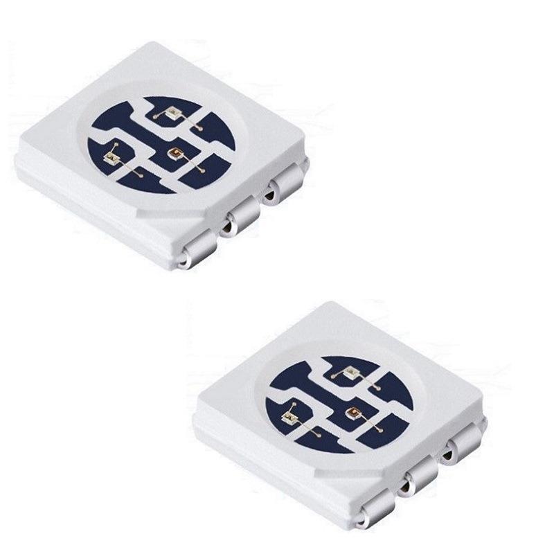 厂家直供5050贴片SMD封装970nm波长PLCC6发光二极管LED红外发射管