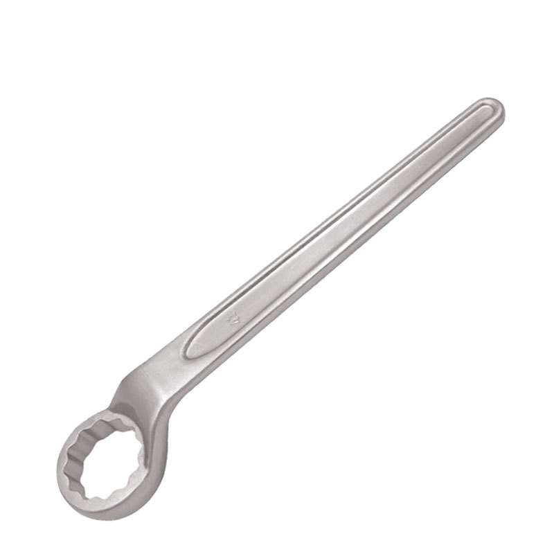 TOOLTIME图泰不锈钢高颈单头梅花扳手防磁耐腐蚀不锈钢梅花扳手