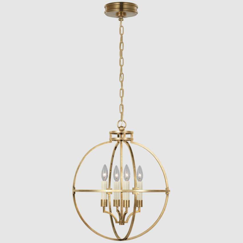 北美美式VC别墅餐厅吊灯客厅吧台全铜轻奢美式挑空大厅创意吊灯