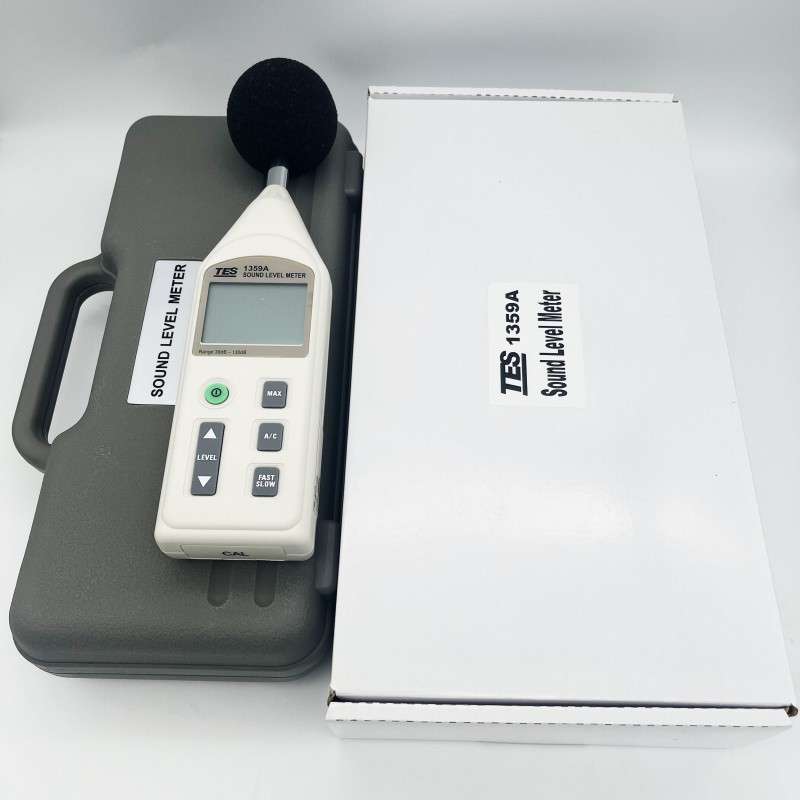 TES-1359A噪音计5档130dB声级计泰仕TES1359A分贝仪