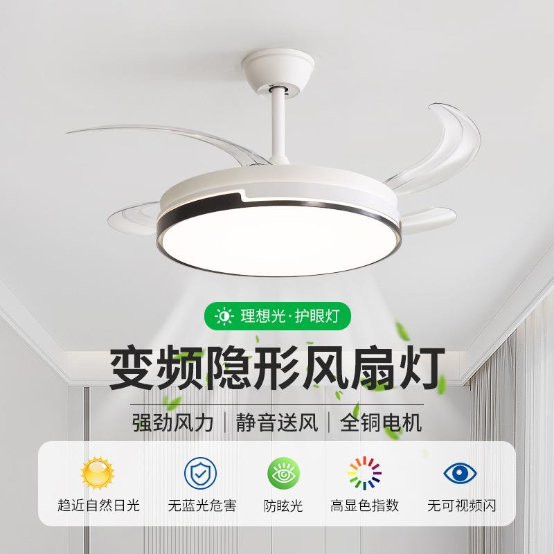 大观园隐形风扇灯2025新款吊扇灯吸顶家用客厅餐厅卧室电扇灯263