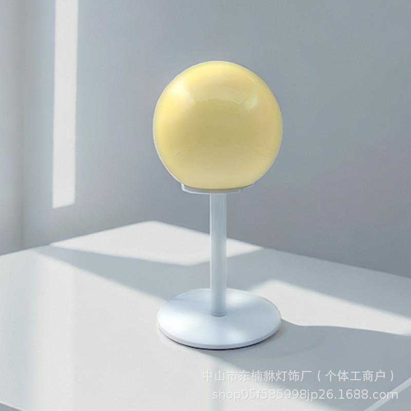 跨境玻璃圆球台灯创意客厅氛围灯餐厅酒吧小夜灯创意