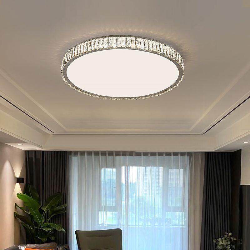 轻奢水晶吸顶灯家用现代客厅灯饰卧室新款水晶灯大厅餐厅灯具,电子元器件市场,集成电路（IC）,淘宝优惠券,粉丝福利购,淘宝优惠卷