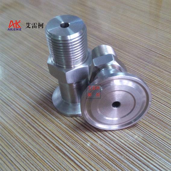 不锈钢快装外丝卡箍外快装外丝接头卡盘内接外螺纹接头50.5