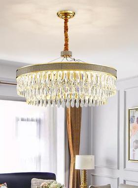 后现代简约不餐锈钢房轻TM-64138奢设计师水晶灯厅厅书展大厅灯具