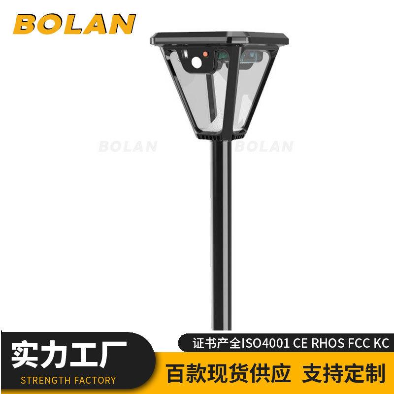 跨境LED太阳能地埋灯 人体感应户外防水壁灯花园照明聚光围墙灯