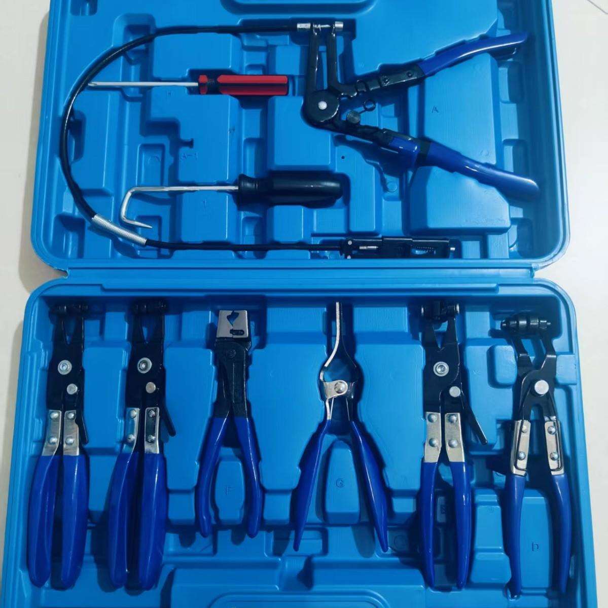 汽车水管卡箍钳扳手套束钳汽车维修工具设备管钳子多用型家用钳子