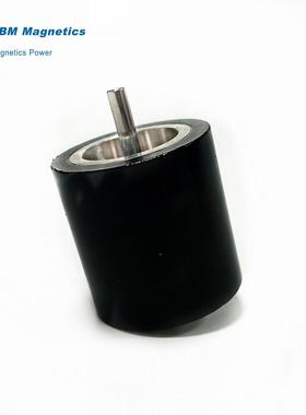 D34*D26*35.8mm粘接钕铁硼永磁转子组件外16极黑色多极钕铁硼磁铁