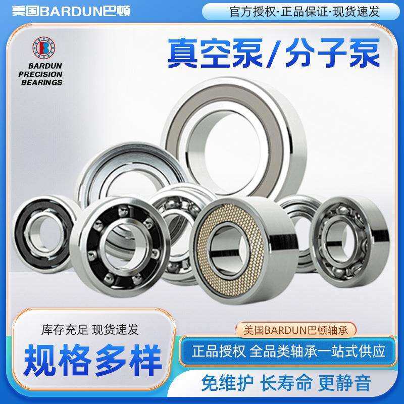 BARDUN巴顿低温196度液态泵不锈钢轴承分子泵轴承S205VVX303K5