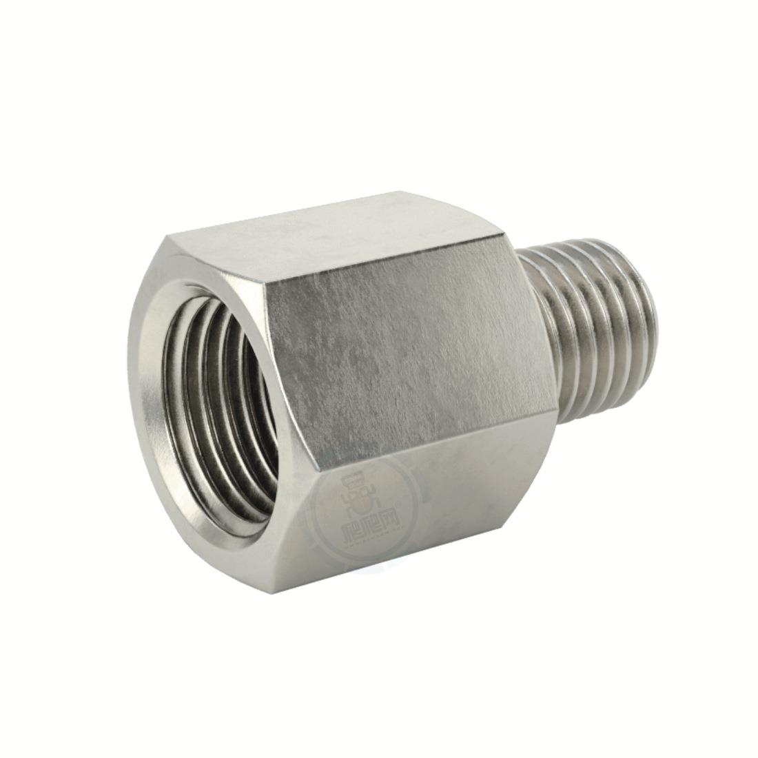 UN/UNF Female×UN/UNF Male 耐极压316不锈钢六角内外丝直通