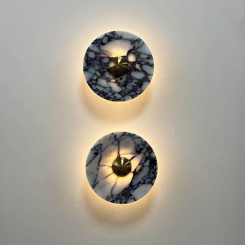 宝格LI 大理石壁灯 酒店客厅卧室走廊玄关背景装饰led床头墙壁灯