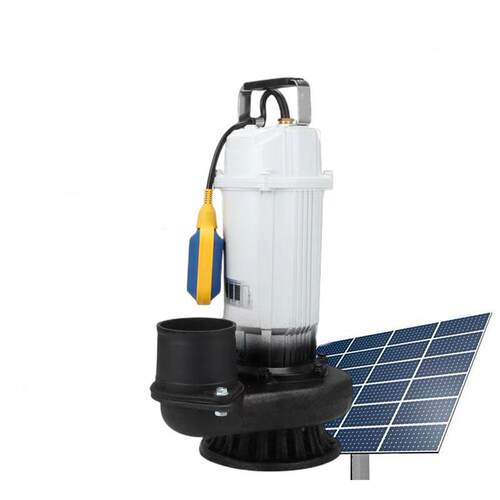 48V60V72V无刷内置太阳能水泵大流量农田灌溉直流潜水泵抽水机器
