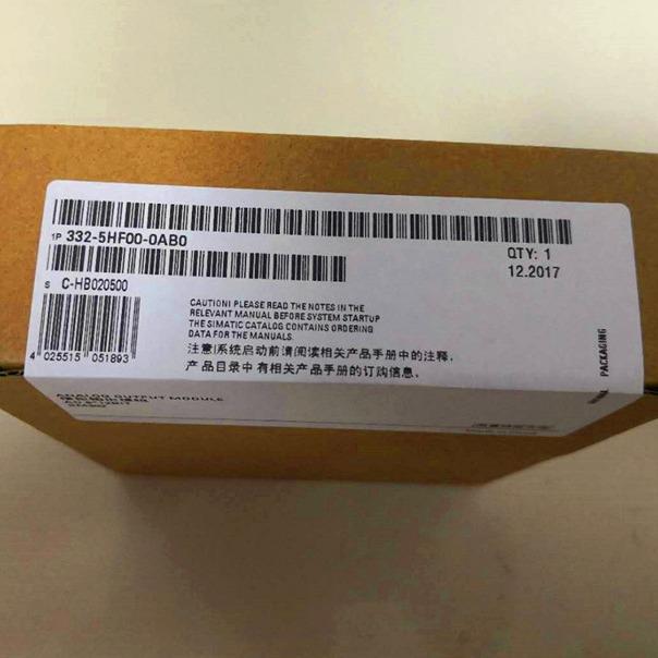 6ES7 332-5HF00-0AB0兼容S7-300PLC模拟量输出模块SM332