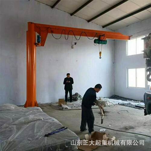 移动固定立柱定柱墙壁手电动悬浮平衡吊单独折摇臂 悬臂吊起重机