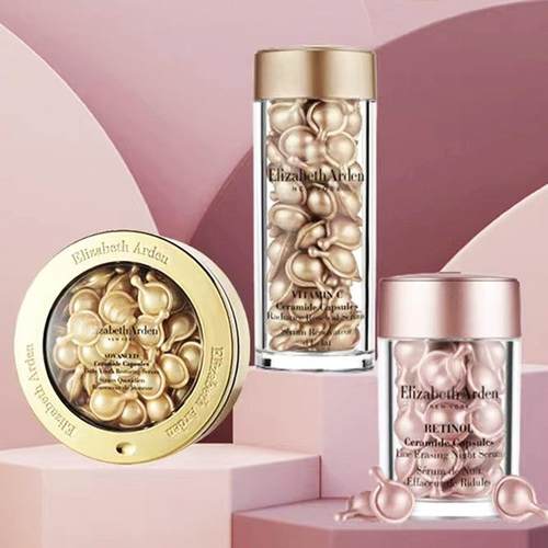 2291 雅顿胶囊瓶 30粒60粒时空软胶囊瓶 PS塑料瓶化妆品分装瓶