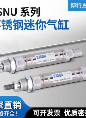 DSNU型圆形迷你气缸8/10/12/15/20/25/25-50--100-300