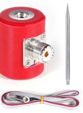 QRP 5M/16.4FT 天线14M-30MHz 300W HF不锈钢天线1/4波长USDX电台