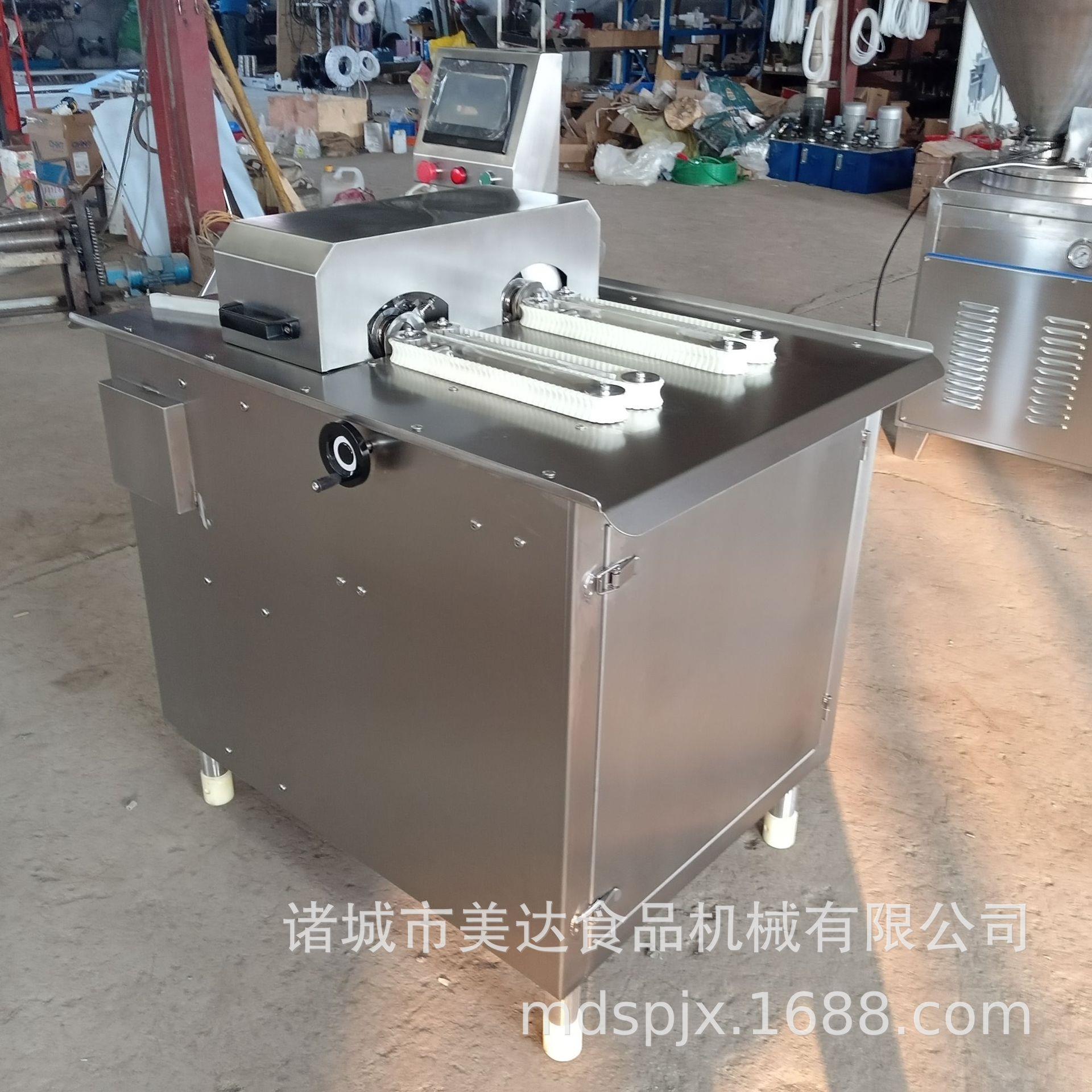 全自动单条扎肠机 肉泥肠分节机 腊肠捆线机 香肠扎线机