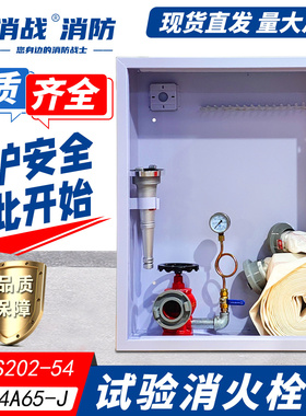 试验消火栓箱SG24A65-J屋顶消防栓水压检测15S202-54压力表试验栓