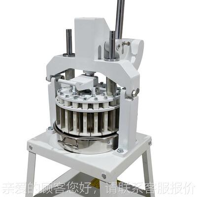 手动面团分块机36e面面分割切块机2ZOJ0Manu团alDoughDividerCu包