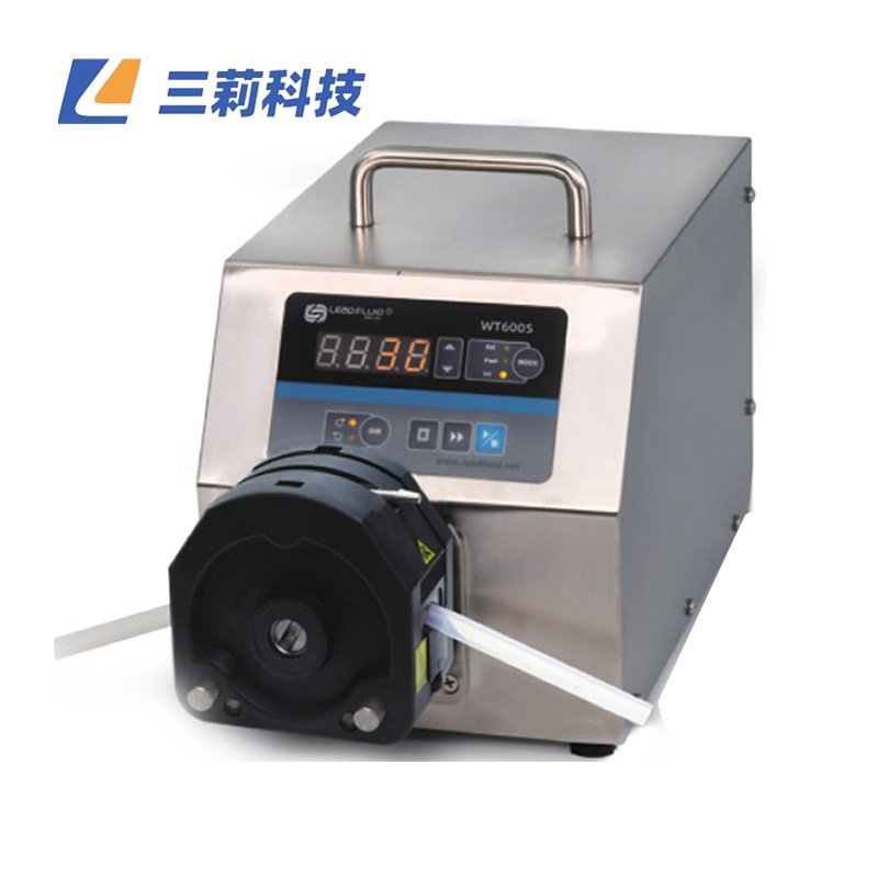 WT600S大扭矩调速型蠕动泵 KZ25泵头6000ml大流量双通道蠕动泵