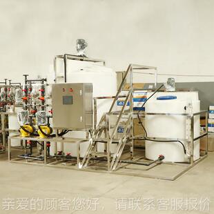 桶加药制装置动循环水一体化加药系统双PED全自投药自动控装置