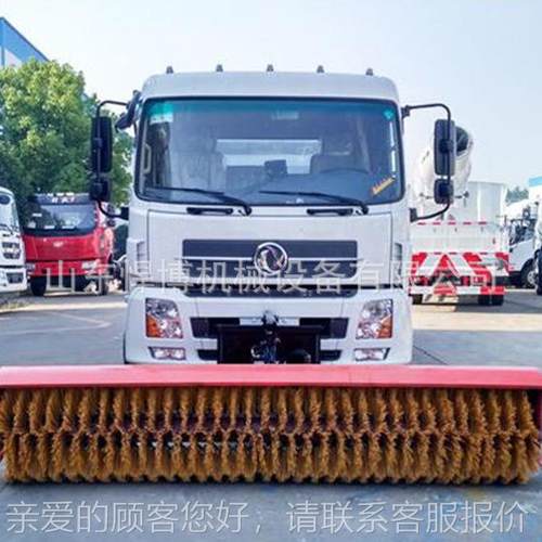 扫雪滚刷车辆加扫机大型抛雪机除雪车道路装除雪设441备雪载车式