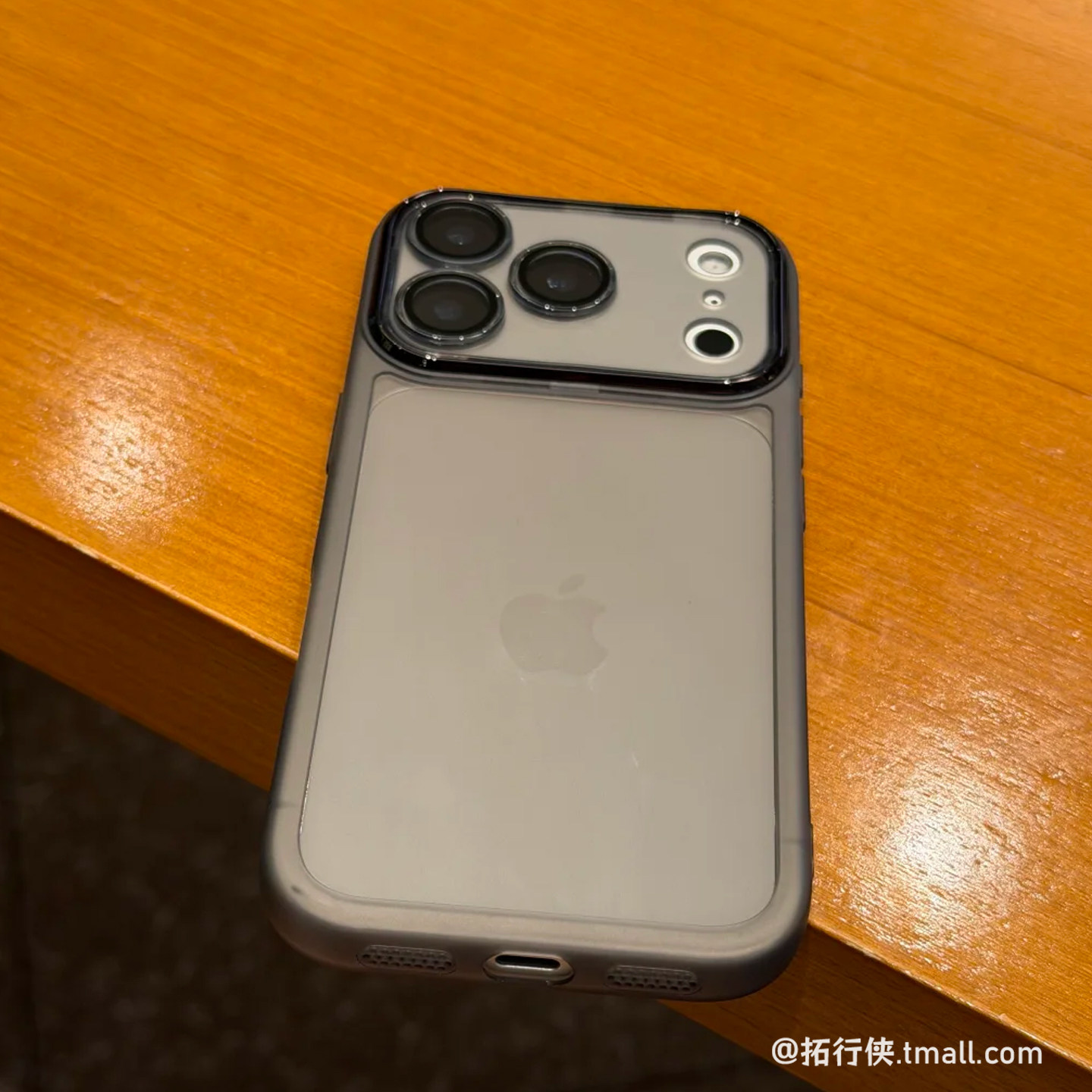 拓行侠【软壳不伤机】适用苹果17promax手机壳iPhoneAir软硅胶防摔16/15/14plus一体镜头膜外壳12/13mini透黑