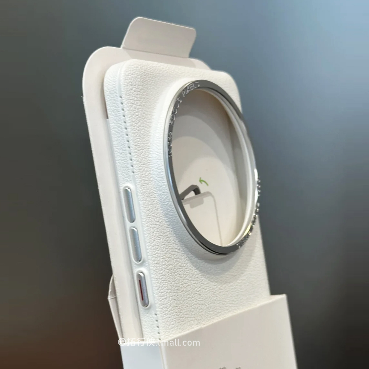白月光立体荔枝纹理适用小米15Ultra手机壳xiaomi14Ultra颗粒感保护套13/15Pro极简风PC超薄硬壳14金属镜圈女