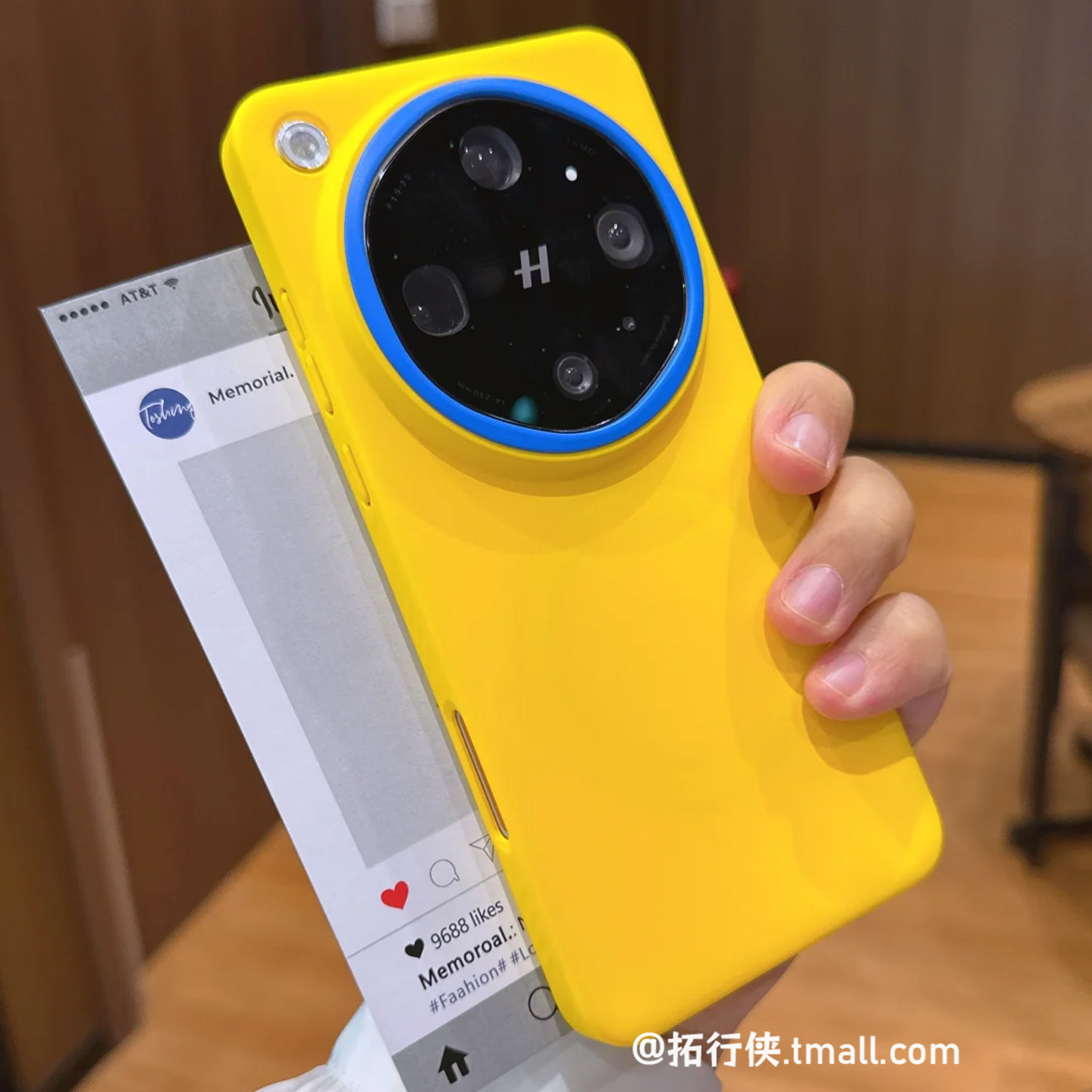 高级ins黄蓝撞色适用OPPOfindX9Ultra手机壳个性独立镜框保护壳Findx8ultra肤感超薄硬壳x8s+/x9spro新款外壳