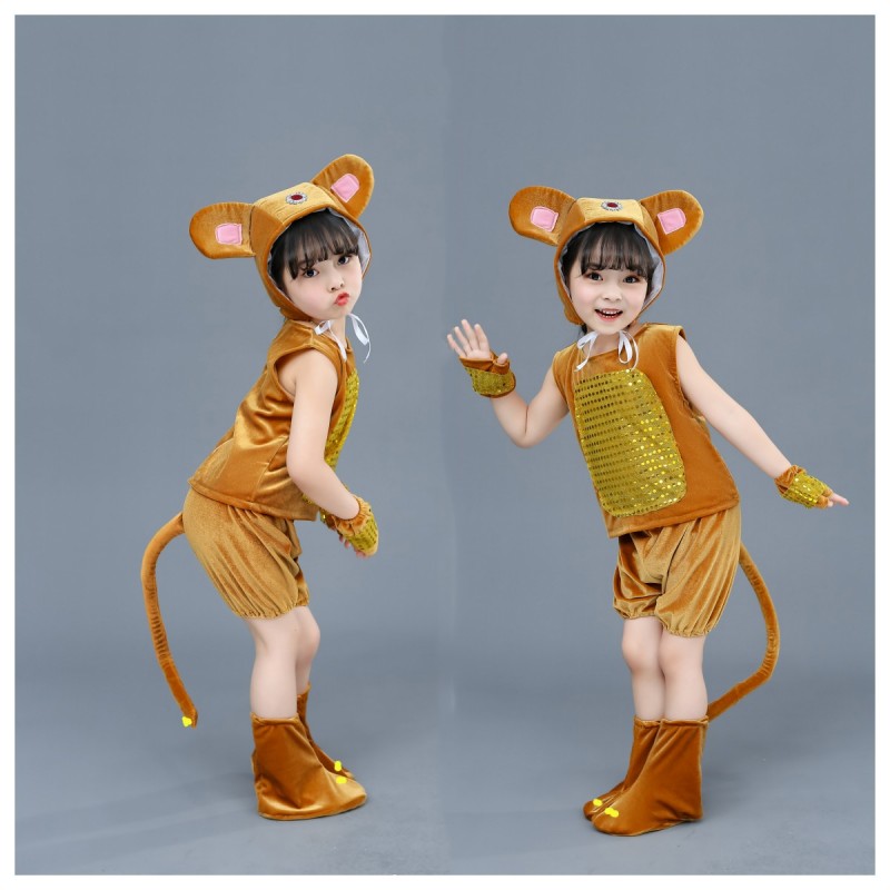 新款儿童演出服小猴子动