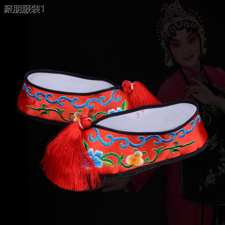 京剧越剧戏曲鞋古代女花