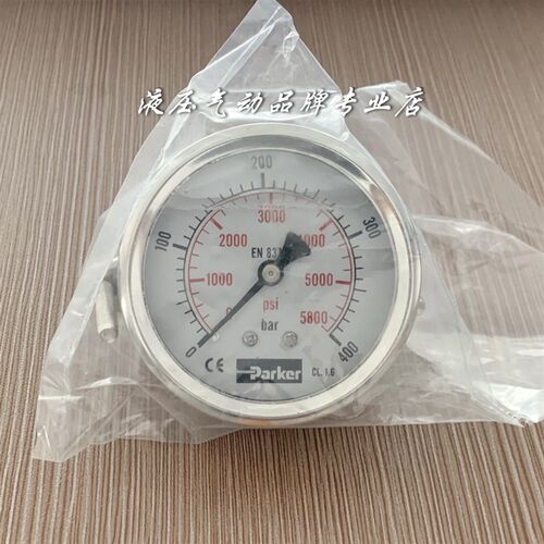 Parker派克耐震抗震压力表 400bar 5800Psi