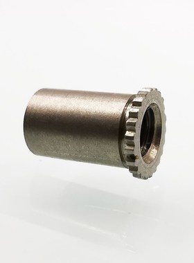 DSOS-M3/M4-3/4/6/6.35/6.5/7/8/10/12花齿不锈钢压铆螺母柱滚花