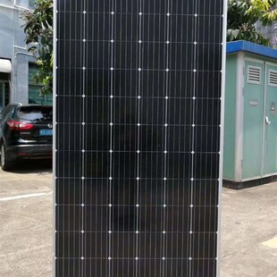 300W450w540w单晶太阳能电池板10线12线家用24V电池板光伏发电板