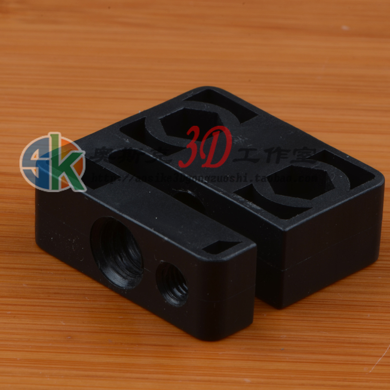 3D打印机配件Openbuilds配件T型T8丝杆螺母座螺母板螺母块8MM丝杆
