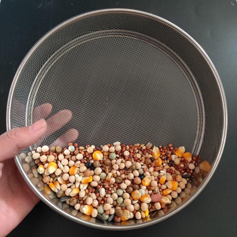 筛子鸽粮筛子分粮筛洗粮筛过滤网筛豌豆分离圆形分样筛不锈钢筛网